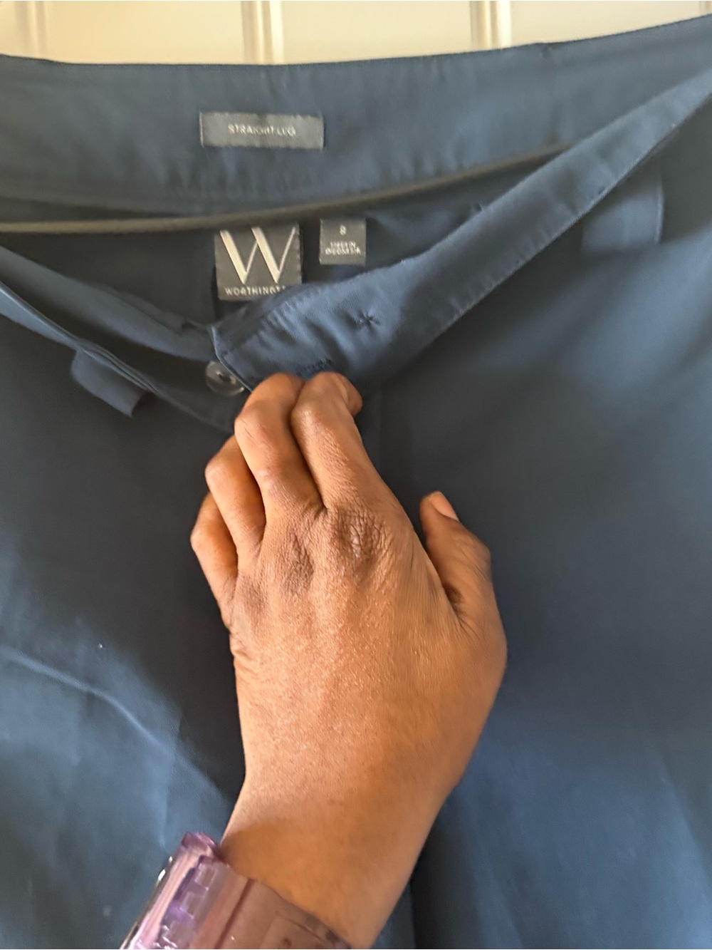 Worthington Women Dark Navy pants